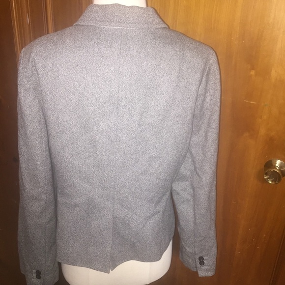 Women J.crew herringbone wool blazer jacket 12 - Picture 3 of 5